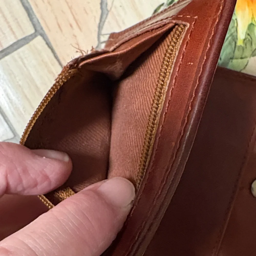 Fossil Men's Rich Brown Leather Wallet